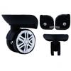 Trolley Casters Mute 360 Degree Swivel Suitcase Rubber Wheels 60x12mm 4pcs/Set