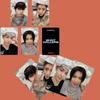 4 Pezzi/8 Pezzi Un Set LNGSHOT 1° Mini Album SHOT CALLERS PE Card EVERLINERYUL WOOJIN LOUIS OHYUL Souvenir per Fan Cartoline Cosplay