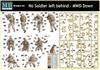 Master Box 1/35 Scale Plastic Model Kit (4 Modern American Soldiers + Dog) Middle East Military Working Dog Rescue (MB35181)