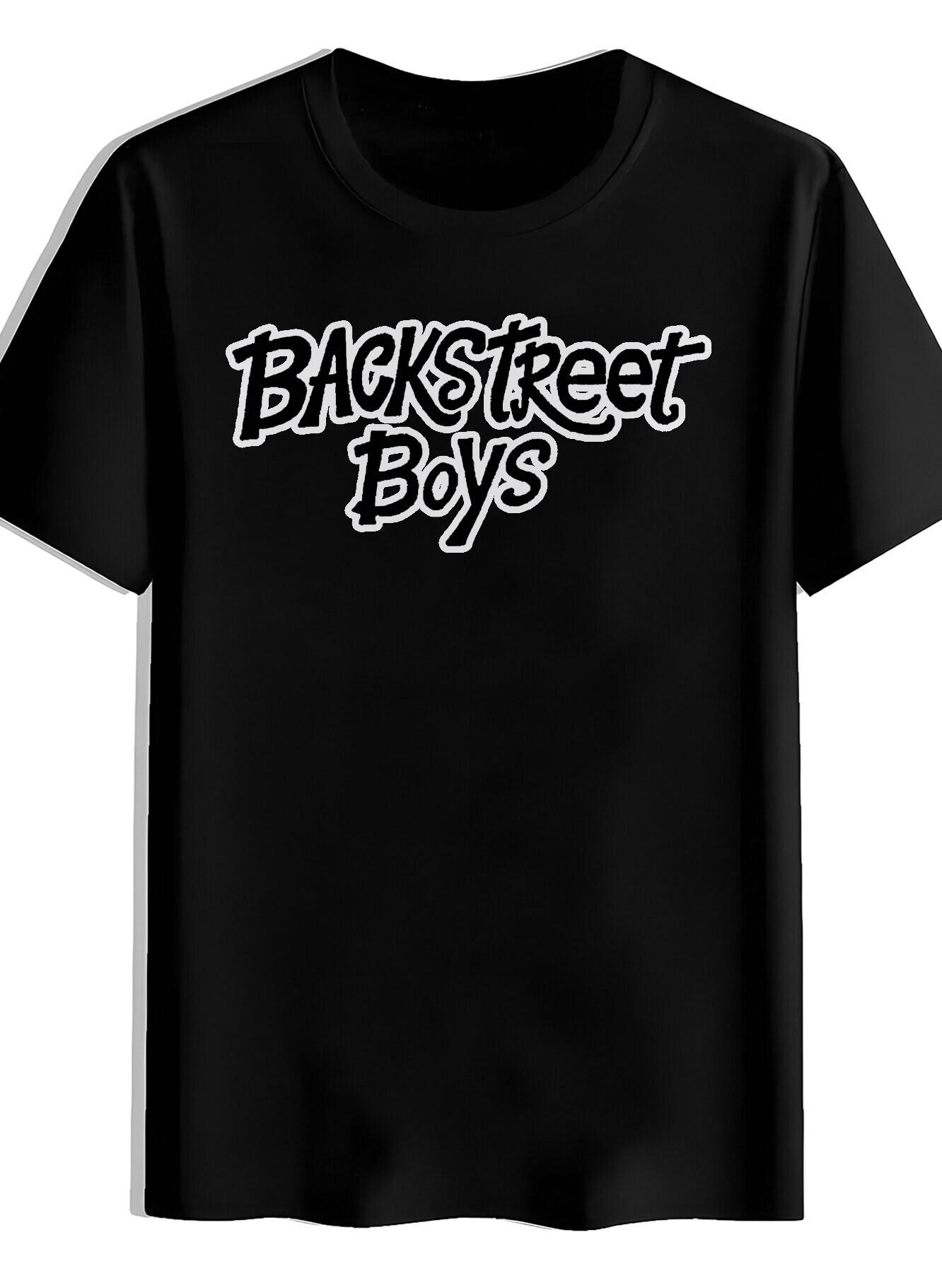Backstreet Boys Graphic Print T-shirt - 100% Polyester XL