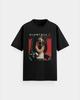 Thriller Horror Game Silent Hill F Print T-Shirt Herren Oversized Street Hip Hop Y2k Schwere Baumwolle Hohe Qualität Herren Kleidung Tee