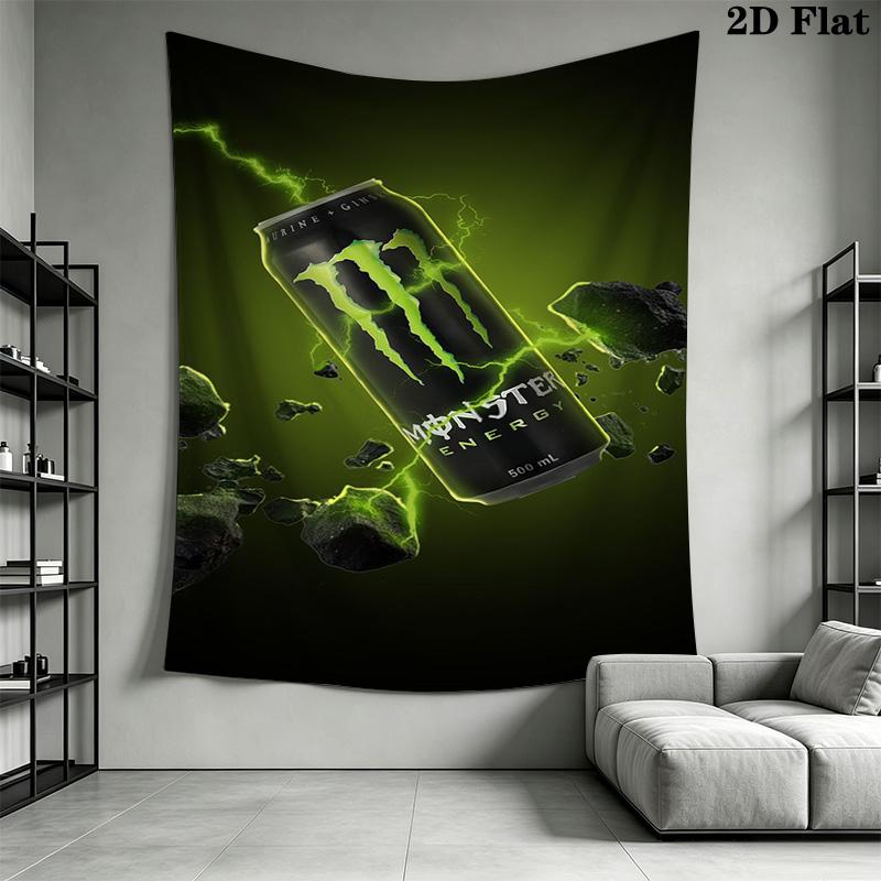 Monster Energy Power Sip Bedding 1 Duvet Cover 2 Pillowcase Without Core Bedding Set Duvet Cover And Pillowcase Christmas Birthday Gift