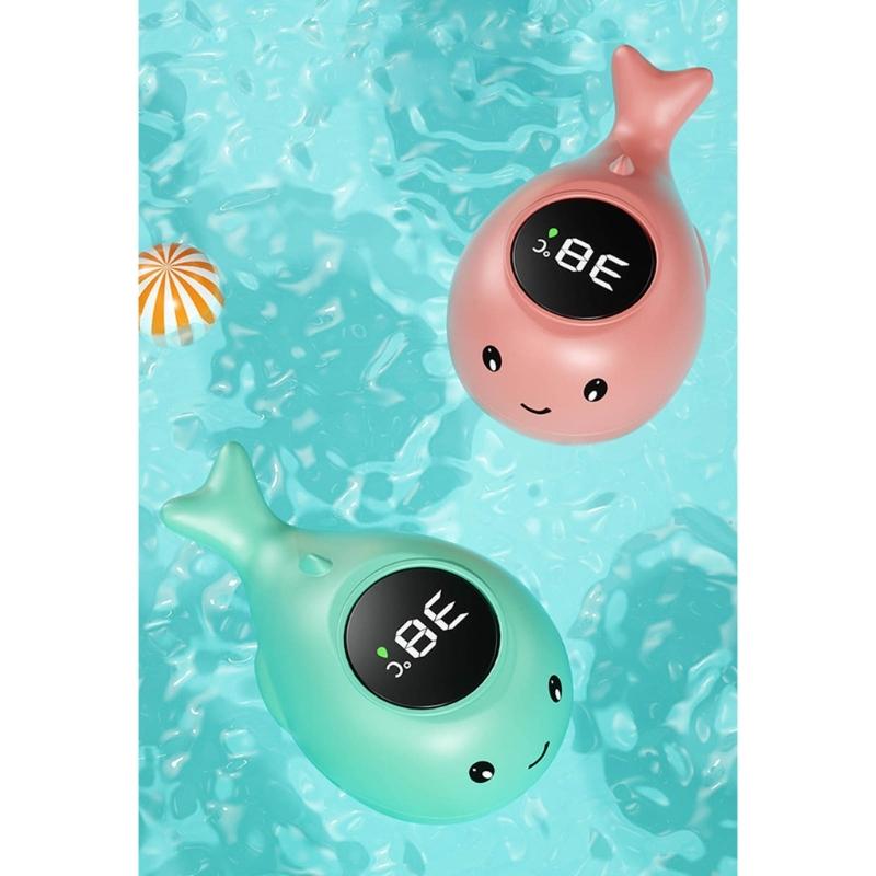 Intelligent Baby Showers Thermometer Convenient Cartoon Water Temperature Meter Lovely Bathing Floating Toy for Bath