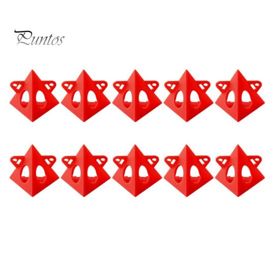 10-teiliger Maler-Pyramidenständer, robuster Mini-Kegel-Malständer, Leinwandtür-Dreieckserhöhungsstütze, Farbgießschrank-Farbhalter