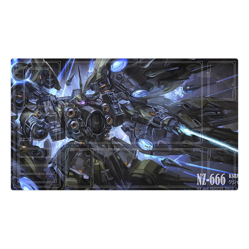 V Assault Buster Gundam Playmat Waterproof Antislip Desk Mat for TCG