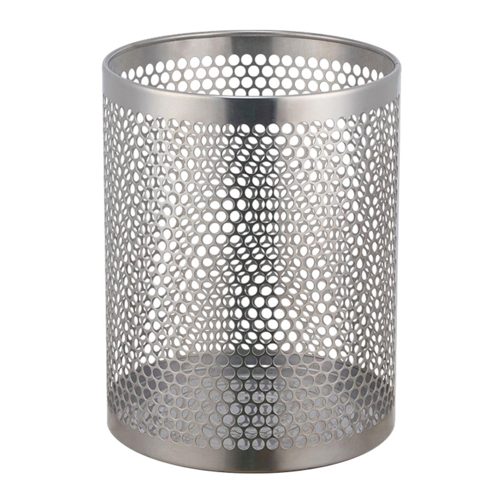 Stylový koš na papír z nerezové síťoviny pro moderní vzhled Velkokapacitní kovový zlatý odpadkový koš Iluzorní barva