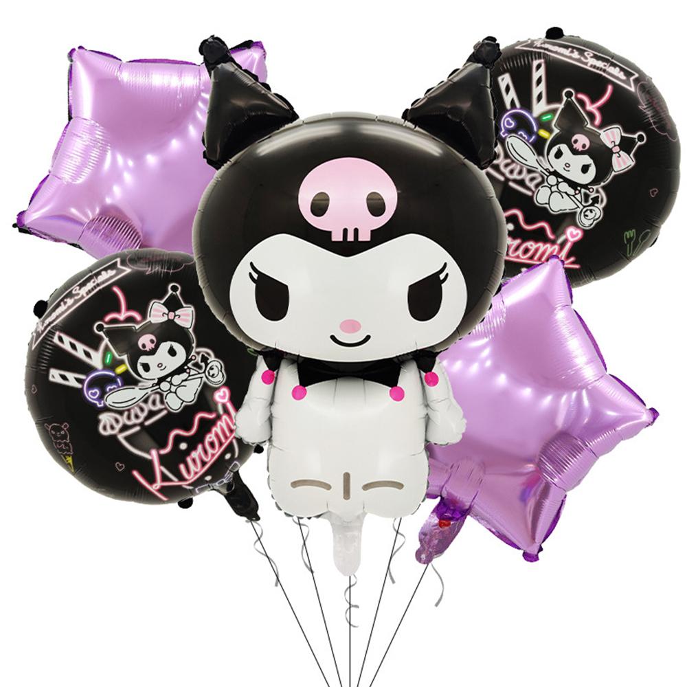 15ks Kreslené Párty Balónky Dekorace pro Děti Kuromi Tematická Párty, Zábavní Park