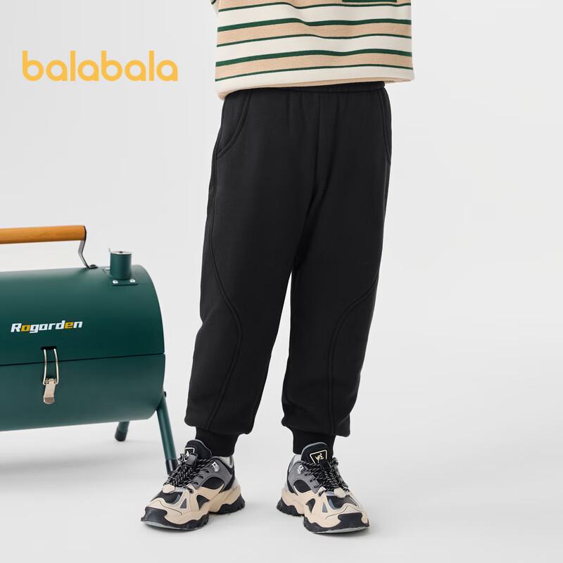 Balabala Boys  Autumn Winter Ankle-tied Pants 100