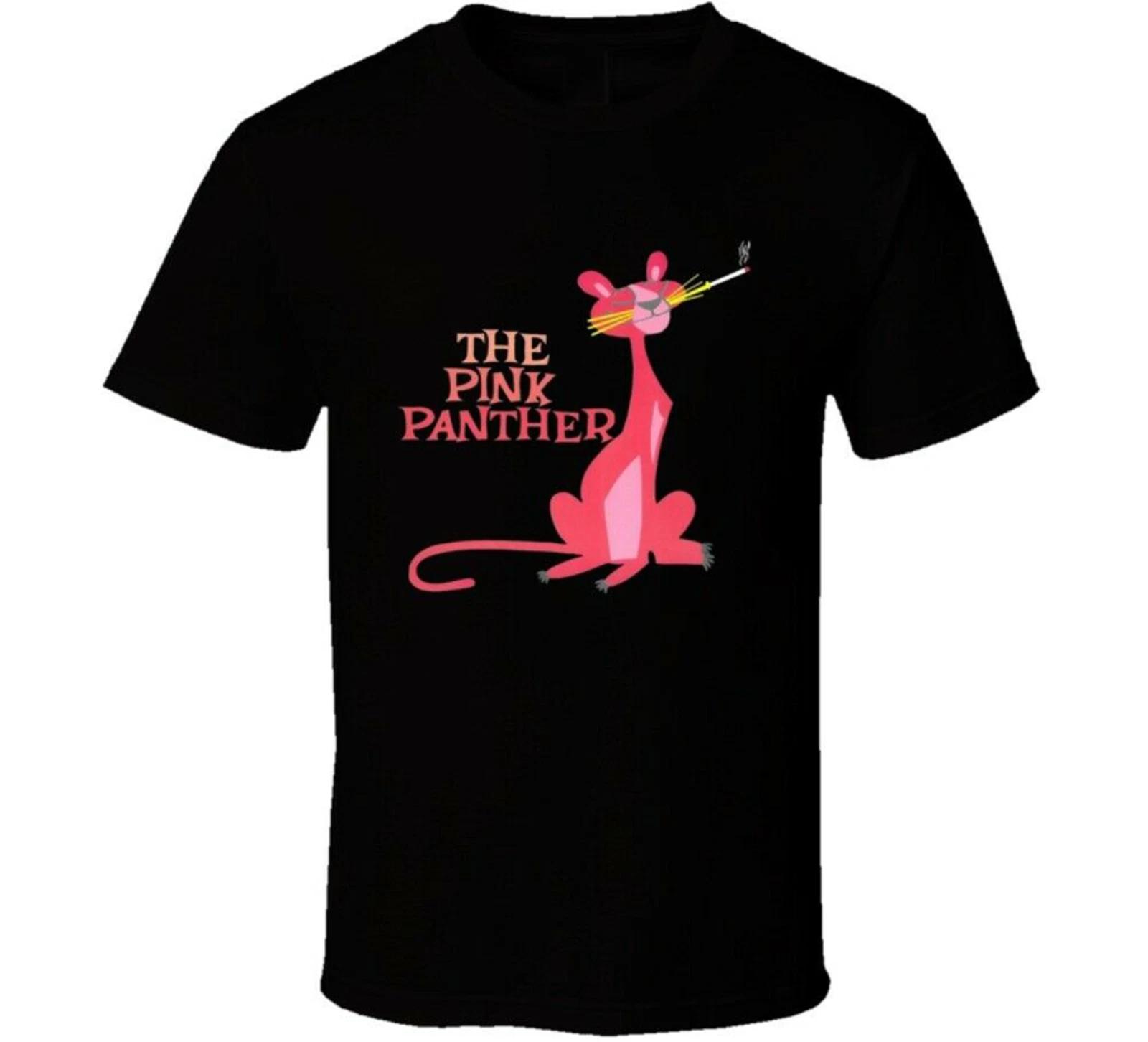 The Pink Panther Movie Cartoon T Shirt All Size S-4XL Gifl For Fan SG202 XL