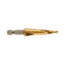Step Drill Bits High Speed Steel Step Bits for Metal Wood Step Bit Hole Cutting Drilling Cone Step Drill Bit Hand Tool