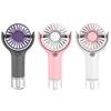 Handheld Misting Fan with USB Charging Portable Wearable Cooling Fan for Students Travel Water Spray Long Battery Life Low Noise