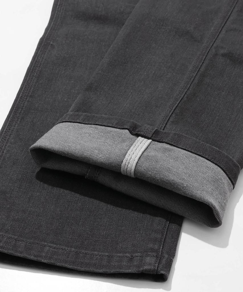 Cliff Mayer Jean Charcoal pour Homme 5 Poches, X-Large,