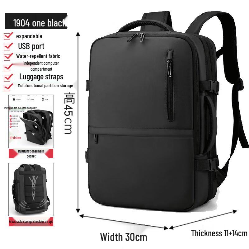 Men s 17-inch Business Laptop Backpack