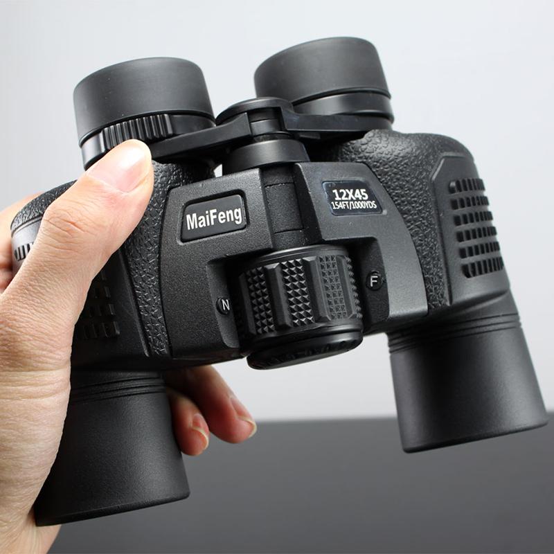 

High Power Waterproof Binoculars Bak4 Prism Fmc Coating Lens Compact Telescope For Outdoor Camping Hiking Travel Tools 12X45