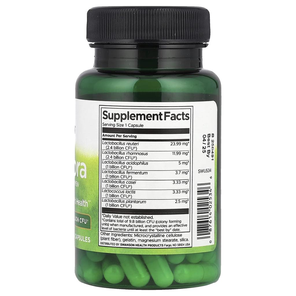Femflora, Women's Probiotic, 9.8 Billion CFU, 60 Capsules