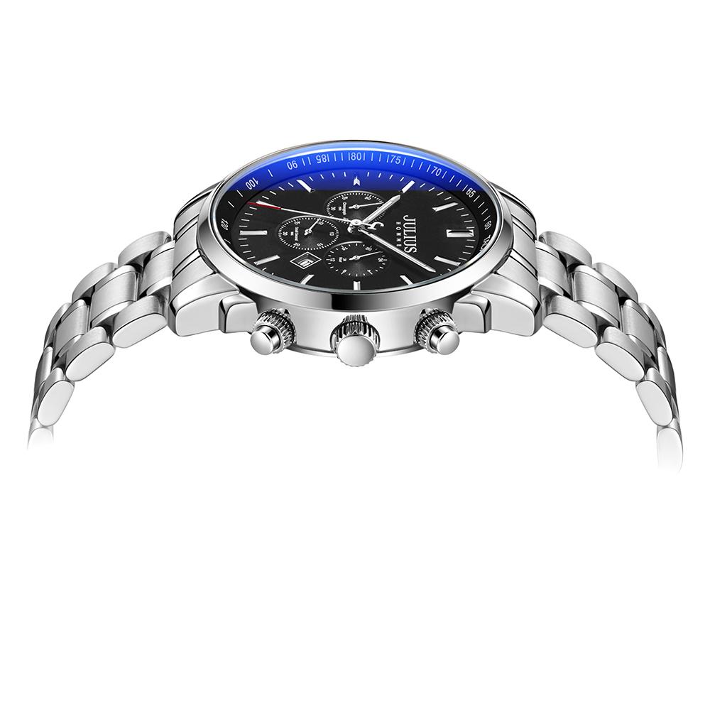 Jyullieoseu Jah-133 Chrono Men'S Metal Watch Tool Set