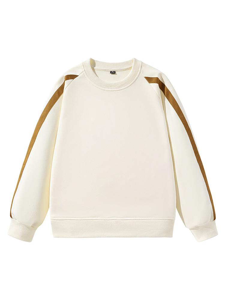 

Осенне-зимняя мужская футболка с длинными рукавами и круглым вырезом, повседневная универсальная модная новая трендовая повседневная свободная толстовка 3XL