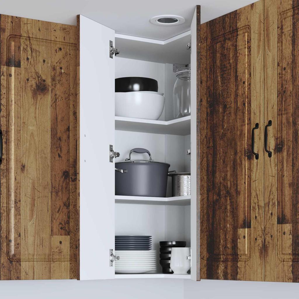 Dishwasher Front Panel Kalmar Reclaimed Wood 57 X 57 X 100 Cm