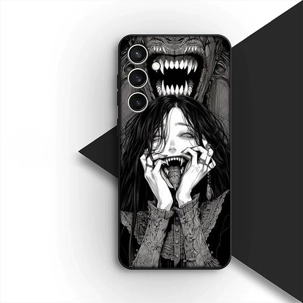 Phone Cover for Samsung Galaxy S22 S21 S20 FE Ultra Plus A07 A17 A15 A16 A25 A57 A37 Case Comics Junjis Tomie Ito Collection