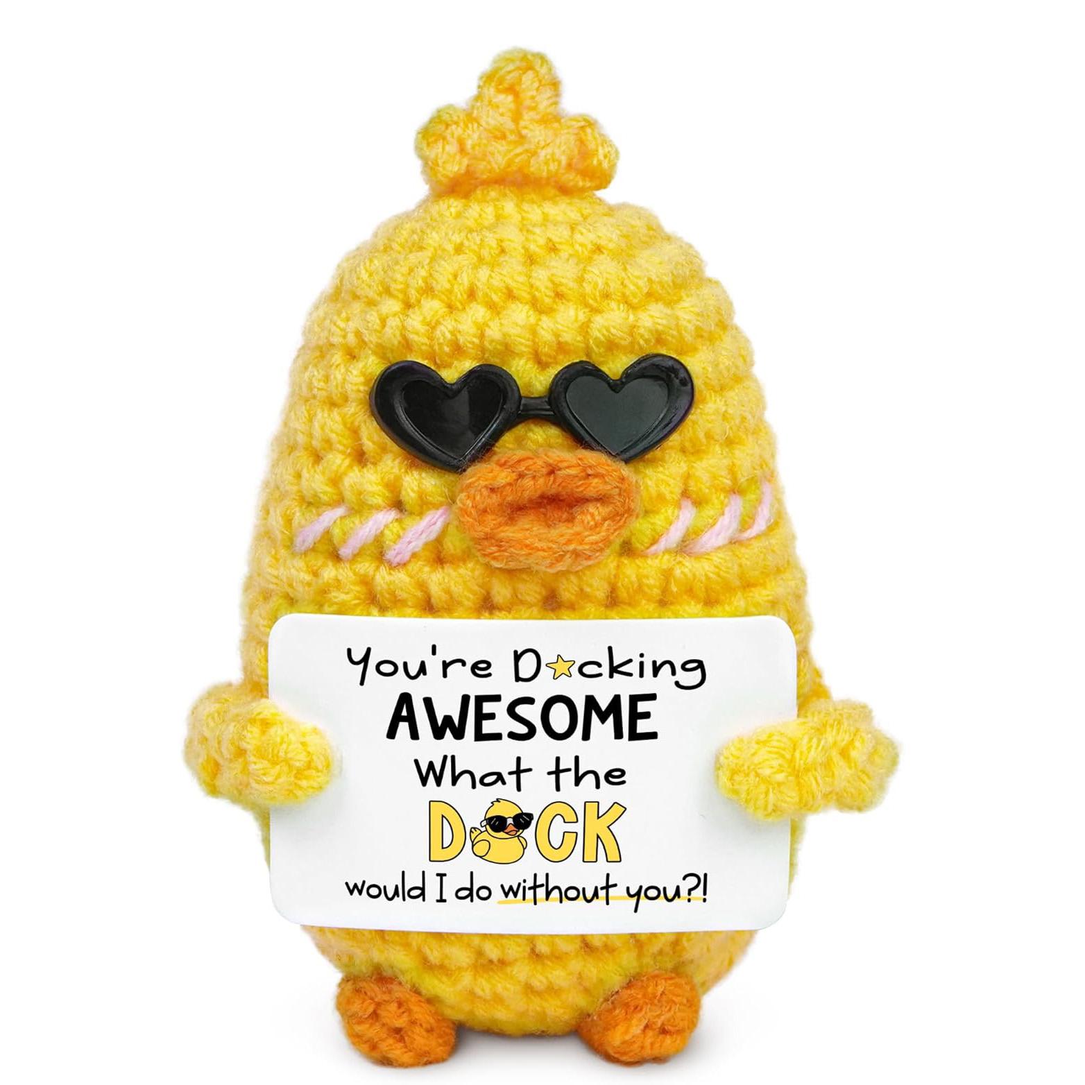 

Забавная Позитивная Крючком Акула Кукла Настольное Украшение Ручной Работы Поддержка Позитивная Акула с Карточкой Декор для Домашней Вечеринки