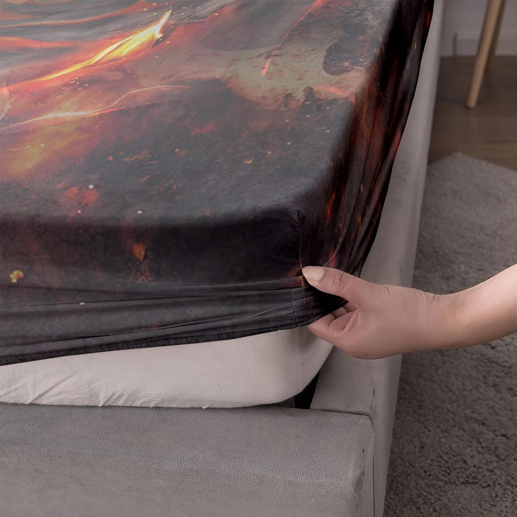 Animal Pattern Mattress Three-Piece Digital Printing Bedding Set, Mattress Three-Piece Set For Children And Adults