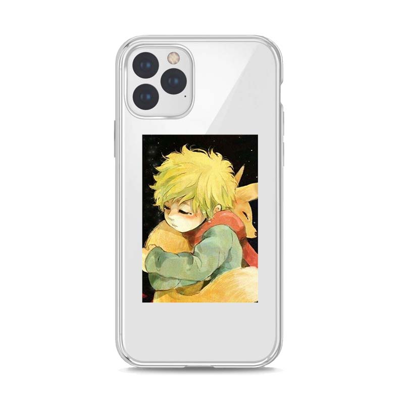 The Little Prince And Fox Silicone Cover For Apple IPhone 13 12 Mini 11 Pro XS MAX XR X 8 7 6 6S 5 Plus SE Phone Case