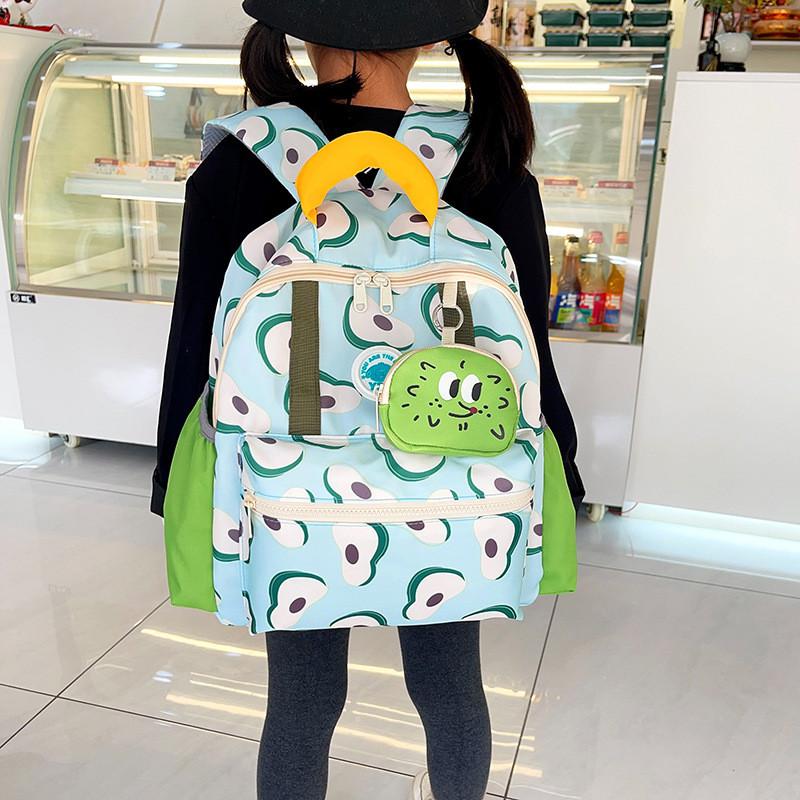 Fun And Trendy Childrens School Backpack With Breathable Design Available In Multiple Sizes And Fruit Colors Inspired
