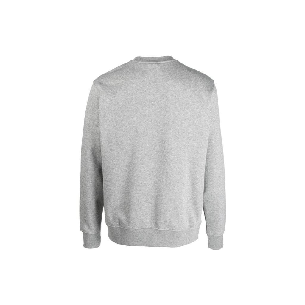 Nike Logo Print Pullover Crew Neck Sweatshirt Men Sweatshirt Gray DR8033-063