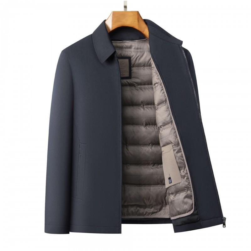Mens Reversible Detachable Inner Layer Down Jacket