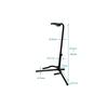 KIKUTANI Guitar Stand, for Guitar Storage, Suitable for Lacquer Finishes, with Anti-Tip Rubber, GS-101B