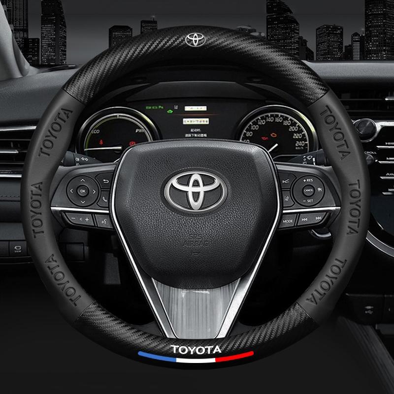 Car Carbon Fibre Steering Wheel Cover