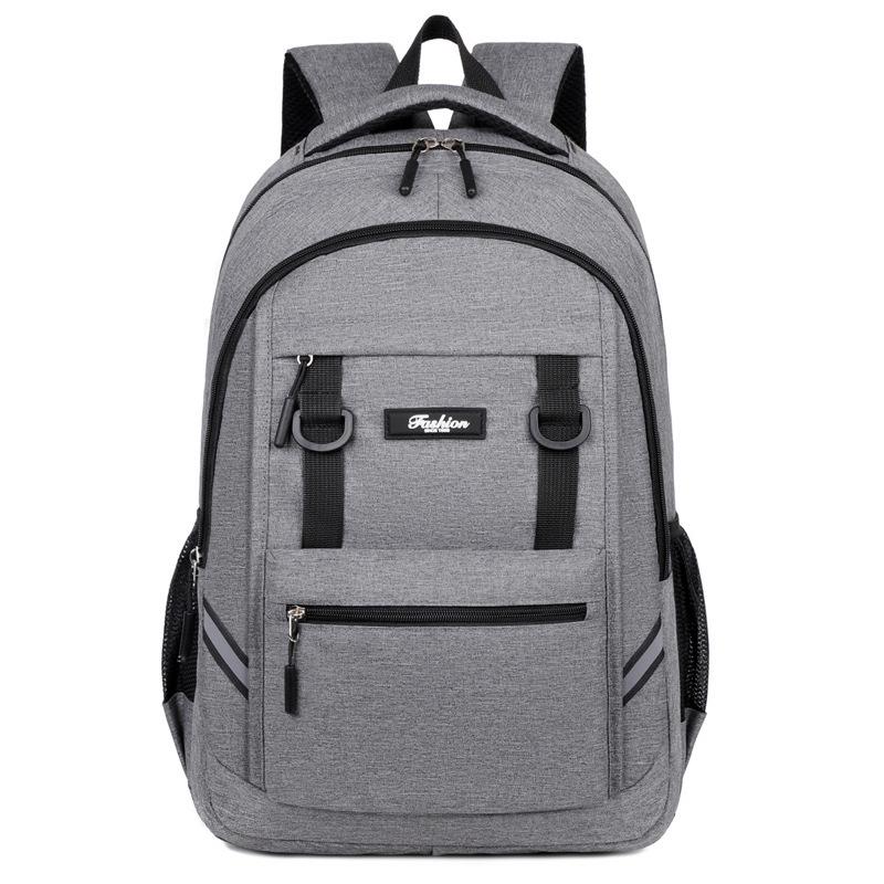 

Trendy Cross-Border Business & Travel Backpack - Large, Lightweight, Perfect for Junior & High School Students Direct from Factory серый