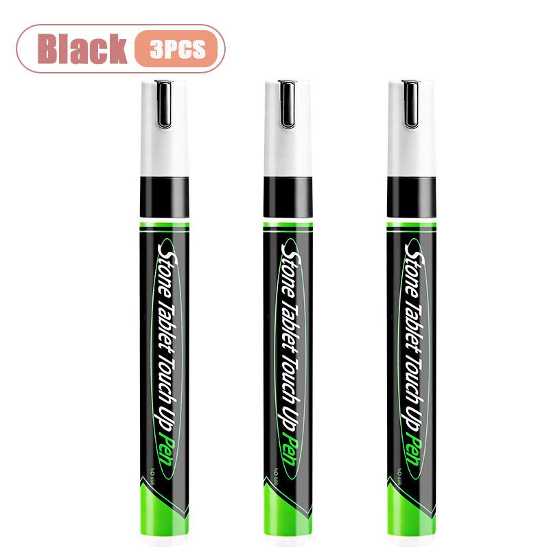 Tombstone Lettering Repair Paint Pen for Grave Marker Metal Stone High Heat Resistant Waterproof Fade Proof Outdoor Use