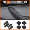 4Pcs Door Handle Gloves Handle Protection Cover For Tesla Model 3 Y Highland 2024-2026 Leather Handlebar Grip Cover Accessories