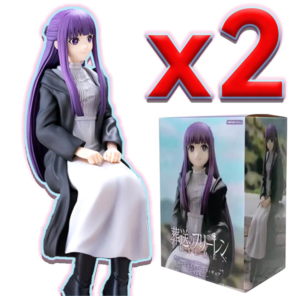 6 beauties Frieren Beyond Journey's End Frieren Anime Figure Desktop Cute Sousou no Frieren Action Figure Fern Figurine Model