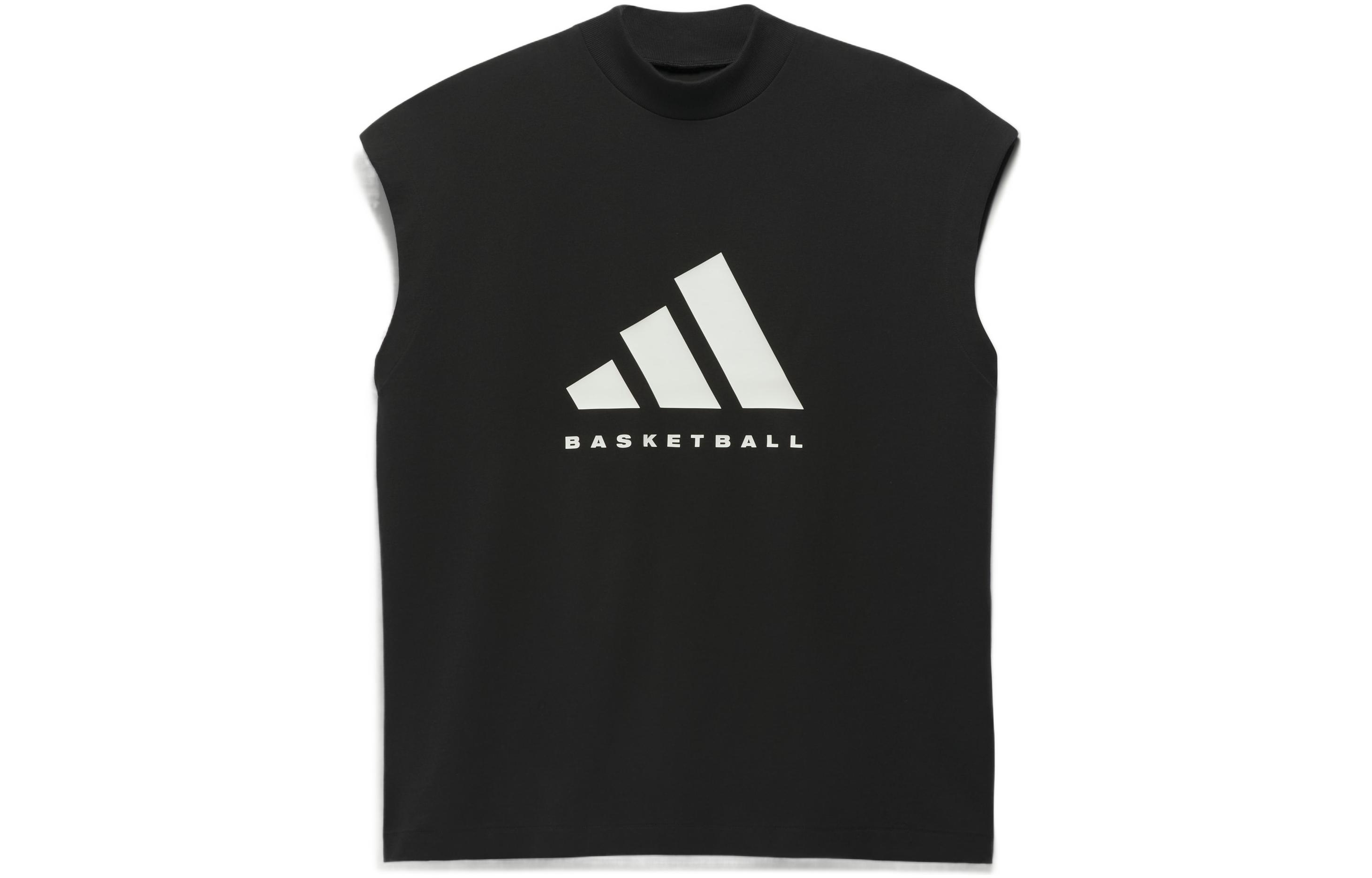 Adidas Originals One Basketball Tank Top Unisex Black IK0003 XL