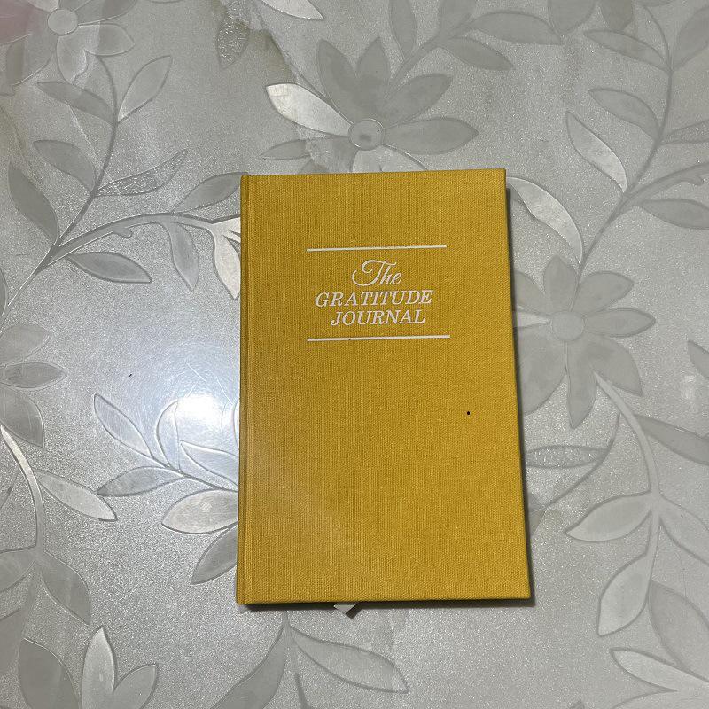 Cross-border Gratitude Journal A5 Linen Cover Notebook A5