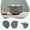 Ceramic Matcha Bowl Designed for Mixing, Featuring A Pouring Spout In Porcelain