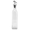 Cooking Oil Bottle Oil Container Oil Dispenser Glass and Spray Painted Plastic Oil Can Bottle for Soy Sauce Vinegar Cooking Wine