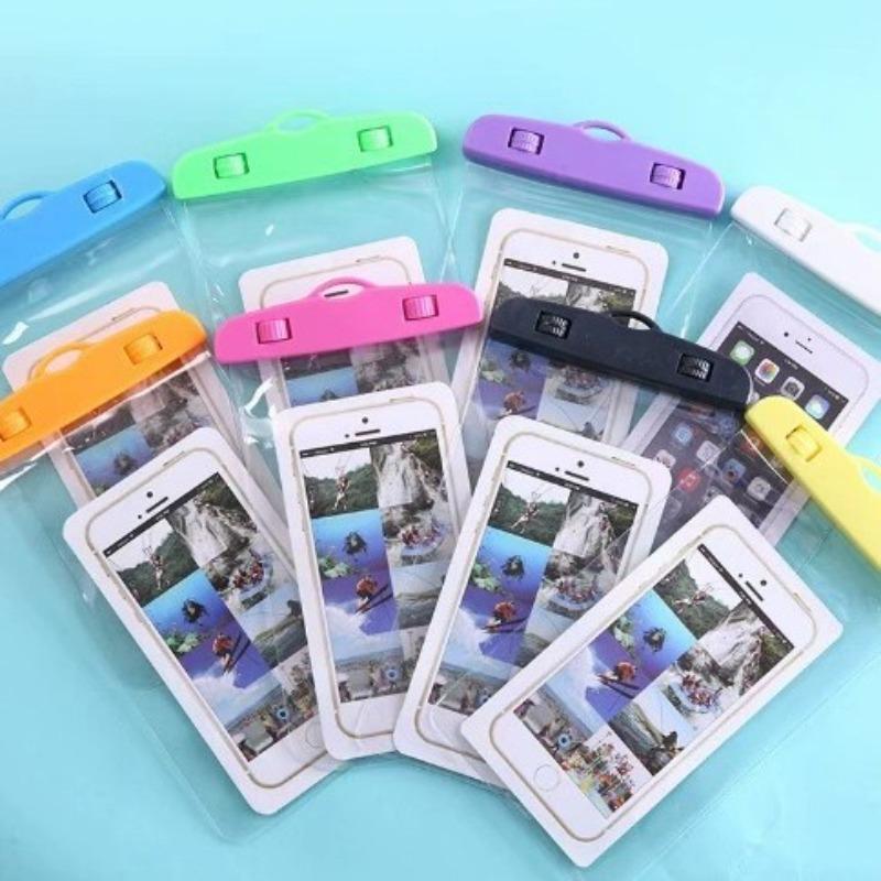 

Водонепроницаемая сумка для телефона, Водонепроницаемый чехол для телефона, Подушка безопасности, Плавание, Рафтинг, Съемка, Прозрачный водонепроницаемый чехол для телефона Airbag model 1pc белый