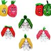 Cute Strawberry Bunny Plush Toy Soft And Fluffy Stuffed Animal For Kids And Girls