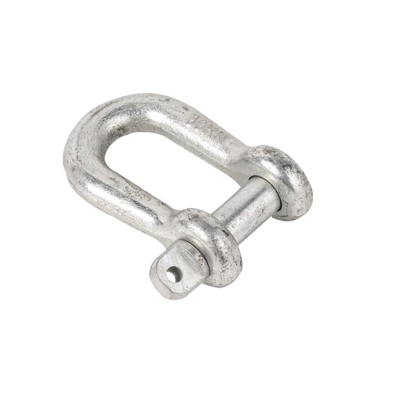 High-Strength Galvanized Alloy Steel Shackle CN plug (adapter included)