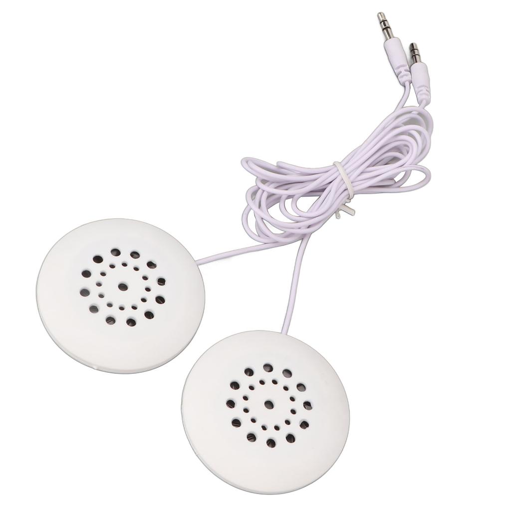 Prenatal Belly Headphones Music Splitter Women Pregnancy Belly Speakers for Fetal Education White
