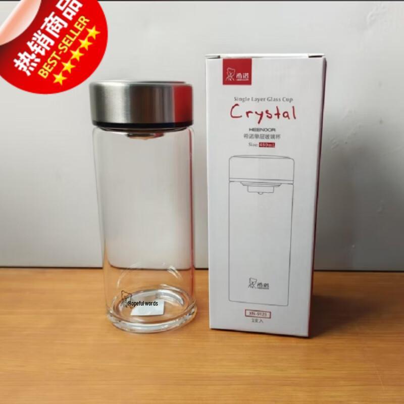 XINUO Single-Layer High Borosilicate Glass Tea Cup