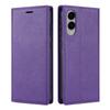 For Samsung Galaxy S25 Edge Wallet Case Magnetic Closure PU Leather Phone Cover