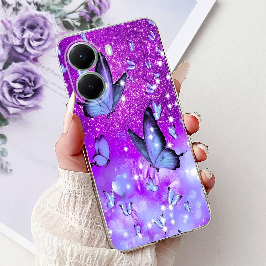 For Xiaomi Poco X7 Pro 5G Case Stylish Painted Cover Clear Silicone Phone Case For Xiaomi Poco X7 PocoX7 Pro X7Pro 5G Soft Shell