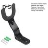 Wall Mount Motorcycle Helmet Holder with Screws Heavy Duty Motorbike Bicycle Sports Baseball Rugby Football Helmet Display Rack Hanger