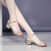 Fashion Outdoor Open Toe Woman Shoes On Offer Asian Size Footwear Luxury Summer Original Wholesale Sale 2025 Trending Sandals for Women