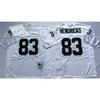 Retro Oakland Raiders Rugby Jersey Mens Embroidered NFL Style Sportswear Fan Apparel Size S-XXXL