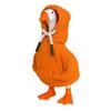 Desk Goose Hoodie 7-Inch Goose Statue Outfit Miniature Hoodie with Drawstring Clothes for Desktop Goose Table Decoration